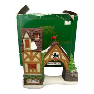 Department 56 Heritage Collection Dickens Village 10 Year Anniversary Postern